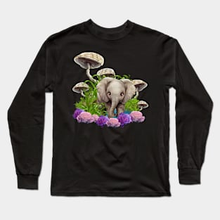 The Cutest Baby Elephant  You Will Ever See Long Sleeve T-Shirt